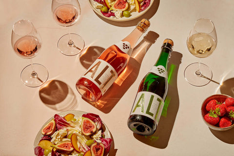 Musujące wino bezalkoholowe Sparkling Duo