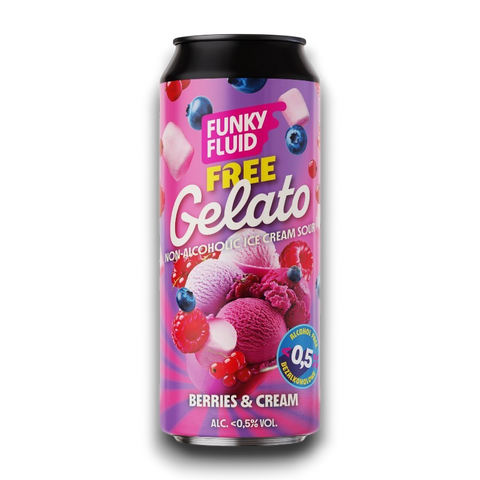 Free Gelato Berries & Cream