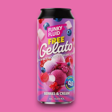 Free Gelato Berries & Cream