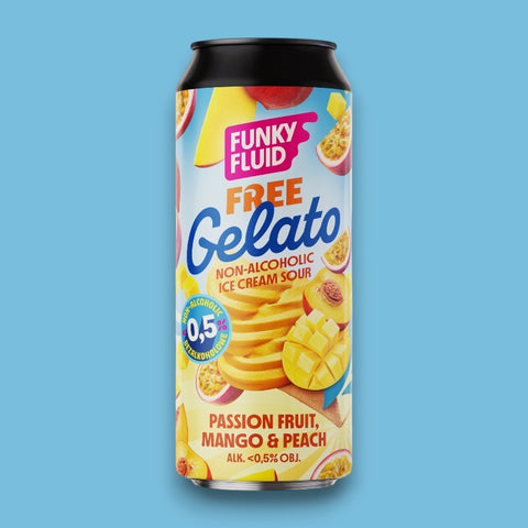 Free Gelato Passion Fruit, Mango & Peach